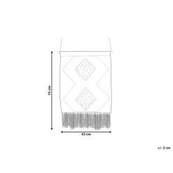 Beliani Wanddecoratie SABO - Beige Katoen -Home Decoration Store 1000086455 0103