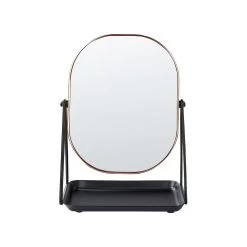 Beliani Make-up Spiegel CORREZE - Roségoud Metaal