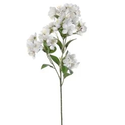 Louis Maes Bloesem Kunstbloem/tak - Wit - 60 Cm - Appelbloesem
