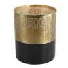 Countryfield Luxe Theelichthouder - Metaal - Goud - D12 X H15 Cm