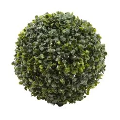 Everlands Buxus Bol Kunstplant - D22 Cm - Groen - Kunststof