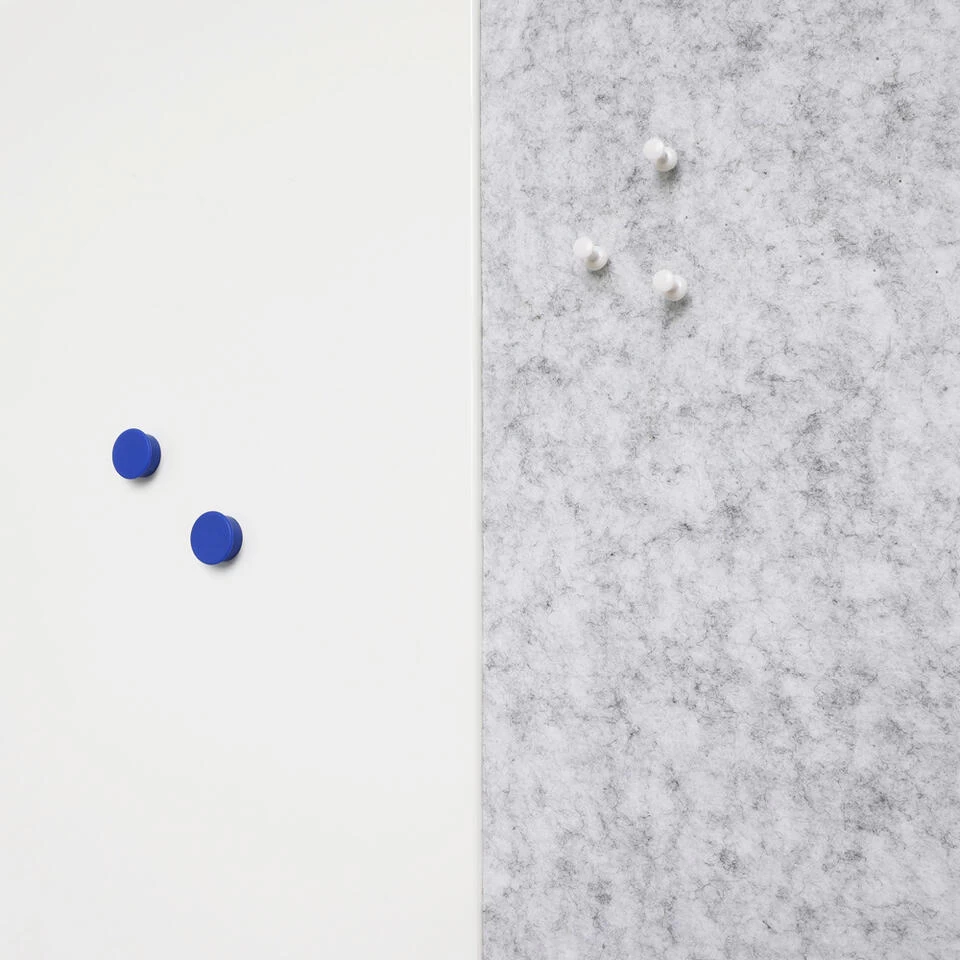 Akoestisch Wandpaneel PET-vilt - 100x100 Cm - Lichtgrijs 3 Akoestisch Wandpaneel PET-vilt - 100x100 Cm - Lichtgrijs - Afbeelding 3