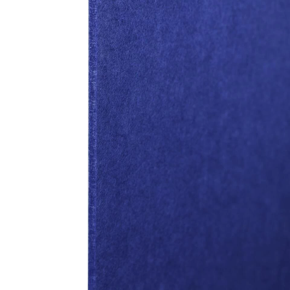 Akoestisch Wandpaneel PET-vilt - 100x100 Cm - Donkerblauw 3 Akoestisch Wandpaneel PET-vilt - 100x100 Cm - Donkerblauw - Afbeelding 3