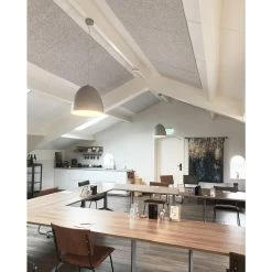 Akoestisch Wandpaneel PET-vilt - 50x50 Cm - Lichtgrijs -Home Decoration Store 1000088169 0103