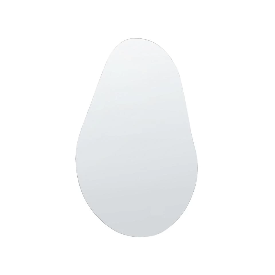 Beliani Wandspiegel AUBAGNE - Zilver Glas 1 Beliani Wandspiegel AUBAGNE - Zilver Glas