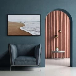 Walljar - Stille Golven - Poster Met Lijst / 60 X 90 Cm -Home Decoration Store 1000091251 0102