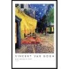 Walljar - Vincent Van Gogh - Caféterras Bij Nacht - Poster Met Lijst / 70 X 100