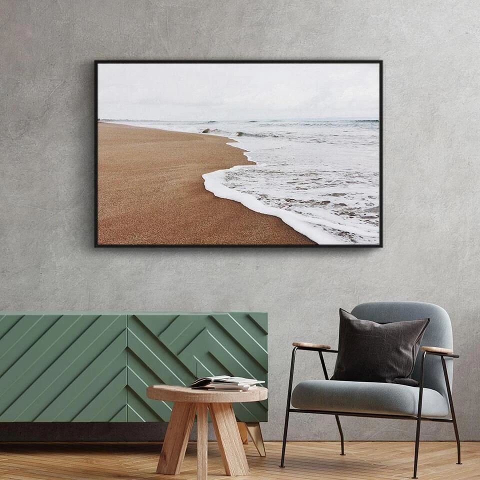 Walljar - Stille Golven - Poster Met Lijst / 50 X 70 Cm 4 Walljar - Stille Golven - Poster Met Lijst / 50 X 70 Cm - Afbeelding 4