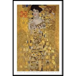 Walljar - Gustav Klimt - Portret Van Adèle Bloch-Bauer I - Poster Met Lijst / 70