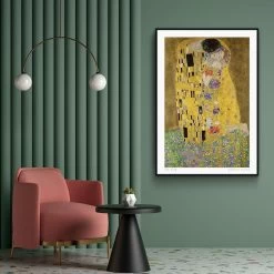 Walljar - Gustav Klimt - De Kus - Poster Met Lijst / 50 X 70 Cm 7 Walljar - Gustav Klimt - De Kus - Poster Met Lijst / 50 X 70 Cm -Home Decoration Store 1000091300 0103
