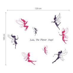 Walplus Kids Decoratie Sticker - Roze Feetjes Deluxe 6 Walplus Kids Decoratie Sticker - Roze Feetjes Deluxe -Home Decoration Store 1000093139 0102