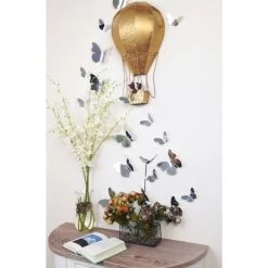 Walplus Decoratie Sticker 3D Vlinders - Spiegel 6 Walplus Decoratie Sticker 3D Vlinders - Spiegel -Home Decoration Store 1000093140 0102