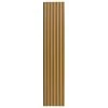 Premium Wandpaneel Naturel - Zwart Vilt - MDF - Bruin