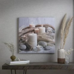 Art For The Home - Canvas LED - Serene Oase - 60x60cm -Home Decoration Store 1000093514 0103