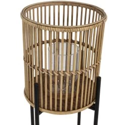 Lantaarn Op Poot - Bamboe - Bruin -Home Decoration Store 1000094381 0103