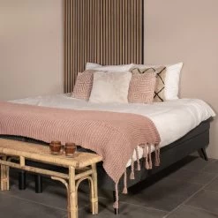 Giga Meubel Wandpaneel Licht Walnoot - Set Van 2 - 278x60cm -Home Decoration Store 1000094776 0102