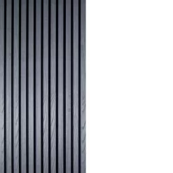 Giga Meubel Wandpaneel Black Ash - Set Van 2 - 240x60cm -Home Decoration Store 1000094778 0102