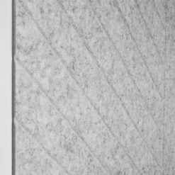 Akoestisch Wandpaneel PET-vilt - 100x100cm - Visgraat Motief Lichtgrijs -Home Decoration Store 1000096530 0103