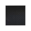 Akoestisch Wandpaneel PET-vilt - 100x100cm - Visgraat Motief Zwart