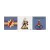 Disney - Canvas Set Van 3 - Marvel Comics - Captain Marvel - 3x