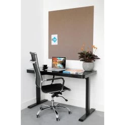 Akoestisch Wandpaneel PET-vilt - 100x100 Cm - Taupe -Home Decoration Store 1000097945 0103