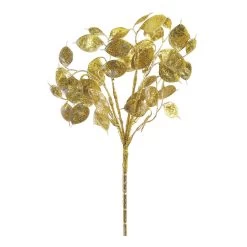 Countryfield Lunaria Kunstbloem Tak - Goud - 40 Cm - Kunststof