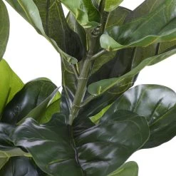 Mica Decorations Ficus Lyrata Kunstplant - H100 X Ø65 Cm 6 Mica Decorations Ficus Lyrata Kunstplant - H100 X Ø65 Cm -Home Decoration Store 1132544838 0103