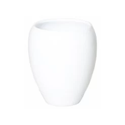 Floran Vaas - Wit - Glanzend - Keramiek - 16 X 19 Cm