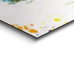 Schilderij Kleurrijke Boom 60x90 Cm Bont -Home Decoration Store 1463770269 0103