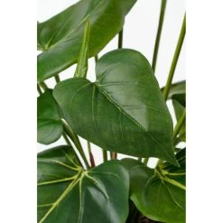 Merkloos Kunstplant Anthurium - Rood - In Grijze Pot - 40 Cm -Home Decoration Store 1538442929 0103