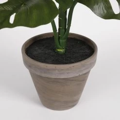 Mica Decorations Kunstplant Monstera - Gatenplant - 48 Cm - Pot Grijs 5 Mica Decorations Kunstplant Monstera - Gatenplant - 48 Cm - Pot Grijs -Home Decoration Store 1539490283 0103