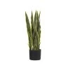 Beliani Kunstplant SNAKE PLANT - Groen Synthetisch Materiaal