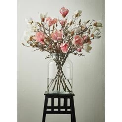 Mica Decorations Vaas Cilinder - Transparant - Glas - 18 X 30 Cm -Home Decoration Store 1872636707 0103