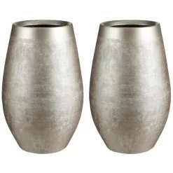 Mica Decorations Vaas Douro - Goudkleurig - Keramiek - 26 X 40 Cm -Home Decoration Store 1cf4ca33406f493c8230b2c91829fd6a