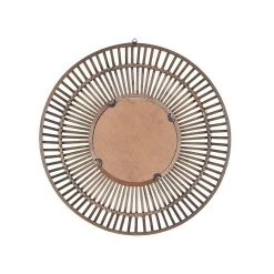 Beliani Wandspiegel BLASITO - Donkere Houtkleur Bamboehout -Home Decoration Store 2f5f53113ed949ce99260a6f8cb73d0c