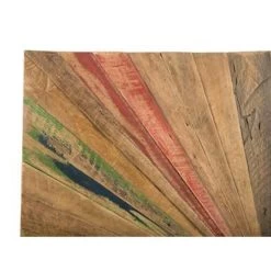 Beliani Wanddecoratie CANCUN - Lichte Houtkleur Teakhout -Home Decoration Store 32de3897b09442b4b7ab17ffabe4a83c