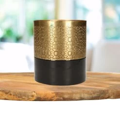 Countryfield Luxe Theelichthouder - Metaal - Goud - D12 X H15 Cm -Home Decoration Store 3510acf3a3054417ac4bb77d33ff9646