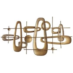 Beliani Wanddecoratie MANGANESE - Goud Ijzer -Home Decoration Store 3c9e6e5373dd4755807e1b91472c6b7c