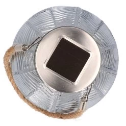 Anna's Collection Lantaarn - Solar - Grijs - Glas - 16 Cm -Home Decoration Store 4273b6b8634a43c3a627bd9620f19ae6