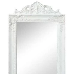 VidaXL Spiegel Vrijstaand Barok Stijl 160x40 Cm Wit 6 VidaXL Spiegel Vrijstaand Barok Stijl 160x40 Cm Wit -Home Decoration Store 4563c40bff974f68a9f395bc1aed85e9