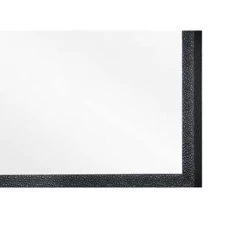 Beliani Wandspiegel MORLAIX - Zwart Synthetisch Materiaal -Home Decoration Store 47ef687d4a4e4afabe470a4d6756ac92