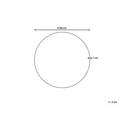 Beliani Wandspiegel ANNEMASSE - Zwart Glas -Home Decoration Store 4a87c33d6dbb41409000f6043d9636ac 1