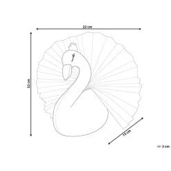 Beliani Wanddecoratie ODETTA - Wit Katoen -Home Decoration Store 5d52b0b758a247ca85eea32750c3cc94