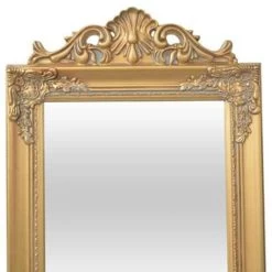 VidaXL Vrijstaande Spiegel Barok 160x40cm Goud -Home Decoration Store 65ce26020b8544ffb950837e11303a55