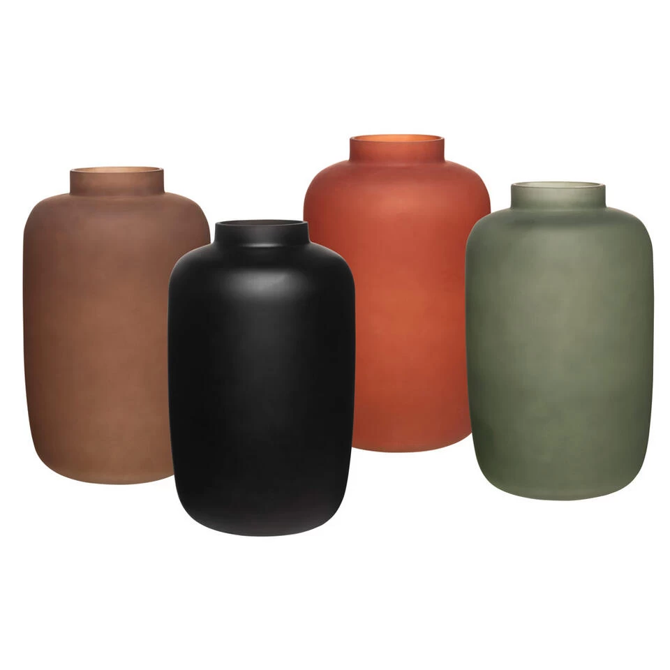 Vaas Lucy - Zwart - 29xØ18,5 Cm 2 Vaas Lucy - Zwart - 29xØ18,5 Cm - Afbeelding 2