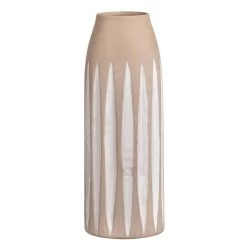 Vaas Crystal - Offwhite - Keramiek - 35xø13 Cm