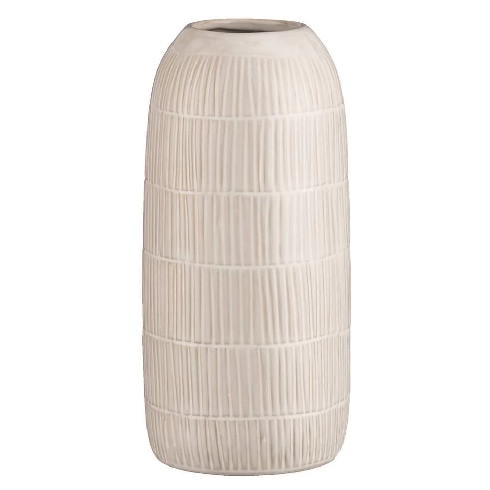 Vaas Blossom - Offwhite - Keramiek - 27,5xø13 Cm 1 Vaas Blossom - Offwhite - Keramiek - 27,5xø13 Cm