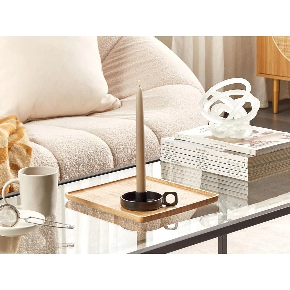 Beliani Kandelaar CHORIO - Zwart Ijzer 2 Beliani Kandelaar CHORIO - Zwart Ijzer - Afbeelding 2