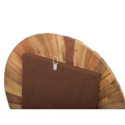 Beliani Wanddecoratie MORELIA - Lichte Houtkleur Teakhout -Home Decoration Store 7e8b89c74a2442c5a61dc63f86ccee3f