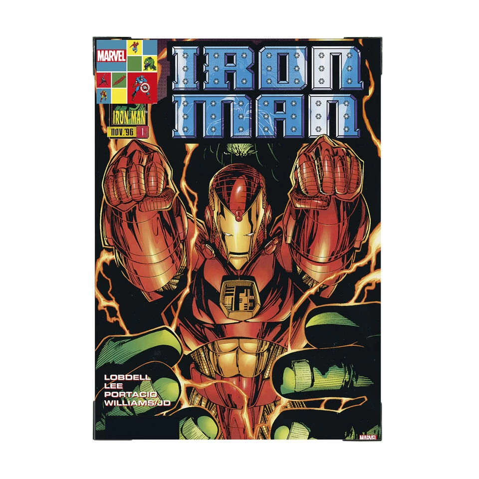 Disney - Canvas - Marvel Comics Iron Man Heroes Reborn - 70x50cm 4 Disney - Canvas - Marvel Comics Iron Man Heroes Reborn - 70x50cm - Afbeelding 4